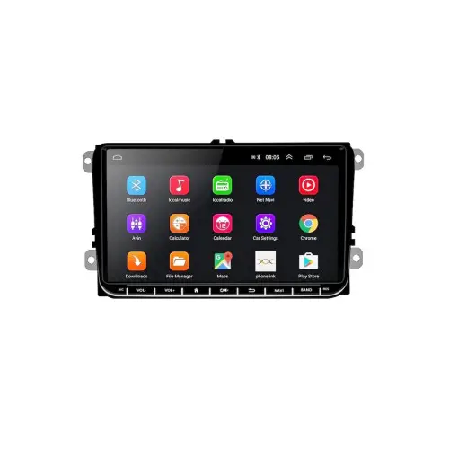 Comandă acum Navigație auto 2DIN Android 9" 2GB/32GB cu CarPlay pentru VW/Skoda/Seat