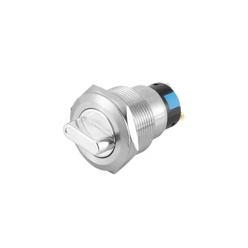 Buton din aluminiu 12V, 19 mm, tip cheie, pentru panou, cod TLB92 Bestseller
