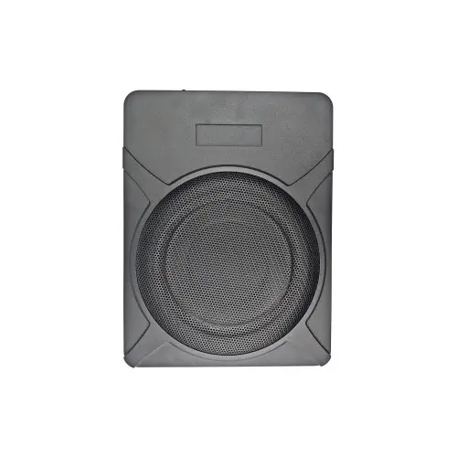 Plată sigură Subwoofer auto compact de 8 inch cu amplificator integrat, telecomanda, Cod 640