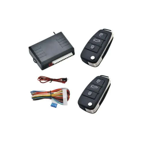 Kit telecomandă briceag pentru închidere centralizată cu ieșire sirenă, ART085-2 Ofertă limitată