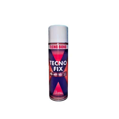 Spray adeziv de contact TecnoFix 110°C pentru tapițerie, 500 ml Retur ușor