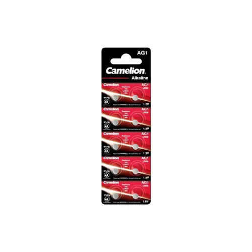 Baterie pentru ceas Camelion AG1/LR60 1.5V alcalină, pentru dispozitive mici Livrare gratuită