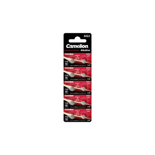Reducere extra Baterie pentru ceas Camelion AG3 / LR41 alcalină 1.5V, 1 bucată
