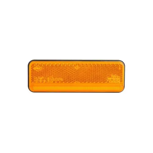 Lampă gabarit LED galbenă 102x35 mm, 12–24V, IP68, cablu 0,5 m (LD 2435) Popular