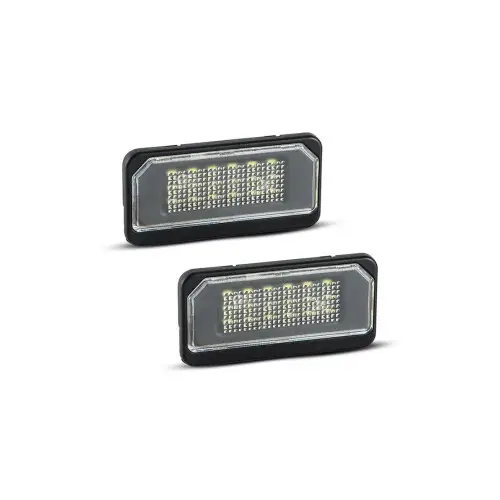 Set 2x lămpi LED pentru număr, compatibile Tesla Model S/Model X (Cod 73907) Plată securizată