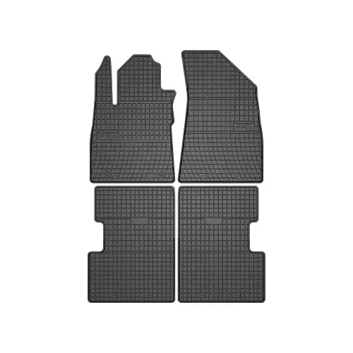Set covoare interior din cauciuc El Toro pentru MG ZS 2017–2024, 4 piese, negru Calitate înaltă