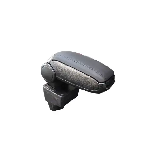 Popular Cotieră auto neagră compatibilă Peugeot 208 2019+ cu montaj pe tunelul central