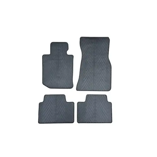 Set covoare cauciuc BMW Seria 3 G20 (2018+) negru, cu bordură 1 cm, KROM017 Lichidare de stoc