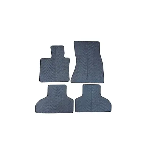 Retur gratuit Set covoare auto din cauciuc pentru BMW X5 F15 (2013–2019), negre, KROM023