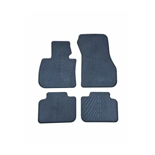 Set covorașe din cauciuc pentru BMW X2 F39 (2017+), negre, cu bordură 1 cm – KROM039 Cel mai vândut