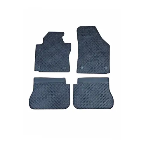 Set covoare din cauciuc pentru Volkswagen Caddy 2014-2021 Pasageri, KROM115 Livrare expres