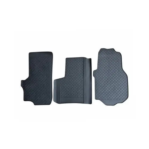 Chilipir Set covoare din cauciuc pentru Volkswagen Crafter 2018+ (3 buc), negru, KROM119
