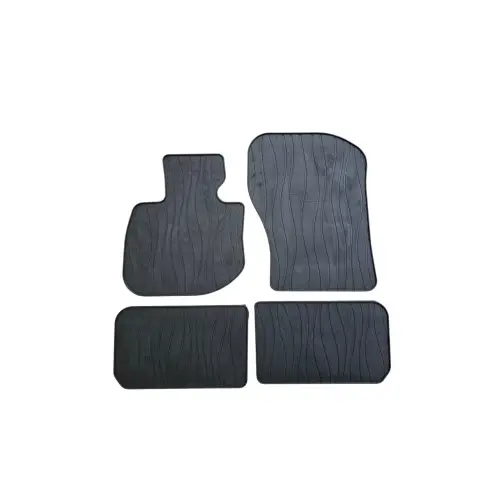 Set covoare cauciuc pentru Mini Cooper Countryman 2024+ (4 buc), negre KROM143 Promoție