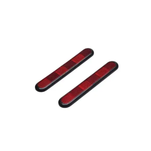 Set 2 reflectoare dreptunghiulare roșii autoadezive 170x33 mm FS-1861 Retur gratuit