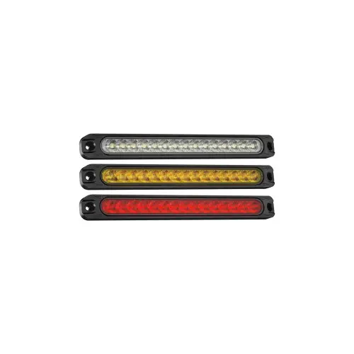 Lampă laterală LED galbenă 3 funcții (continuu/flash/dinamic) 12–24V ZC-15LEDY Noutate