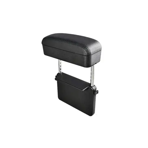 Reducere Cotieră auto universală ajustabilă pe înălțime, cu spațiu de depozitare, neagră