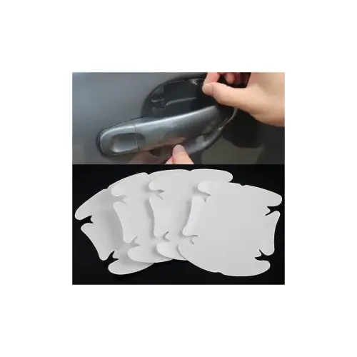 Folie protectie regenerabila pentru maner usa auto, anti-zgarieturi, set 4 buc Preferatul clienților