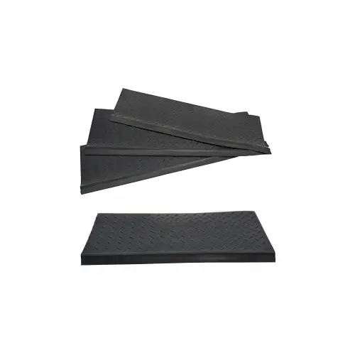Cumpărături sigure Treaptă din cauciuc antiderapantă cu striații 75x25x3 cm, KNG-101725