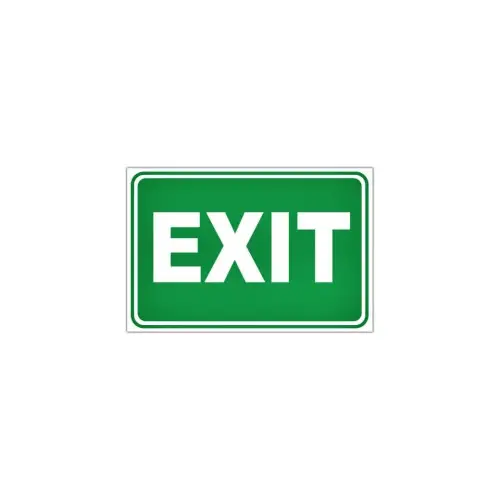 Abțibild auto EXIT rezistent pentru exterior și interior, 8 x 12,5 cm (XL-18) Livrare rapidă