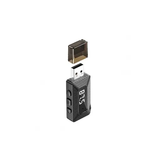 Preț promoțional Receptor auto XO Bluetooth 5.3 cu transmițător FM și hands-free, BCC16