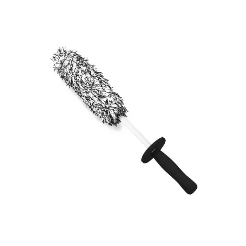 Plată sigură Perie din microfibră pentru curățat și spălat jante auto, 45 cm, mâner lung (XH-2106)
