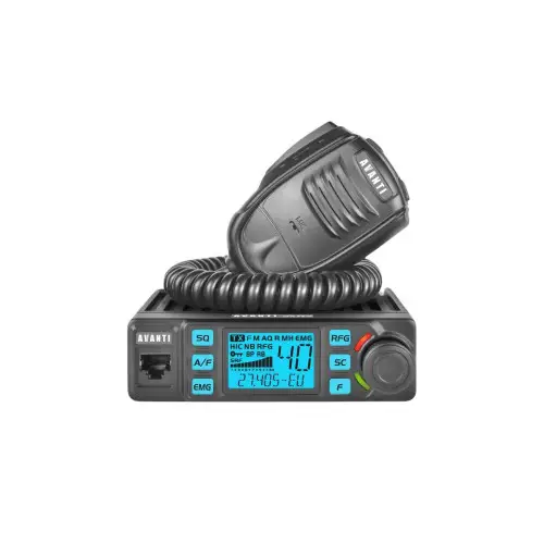 Preț promoțional Stație CB auto Avanti Delta PRO AM/FM 4W, 40 canale, ASQ, VOX, 12/24V