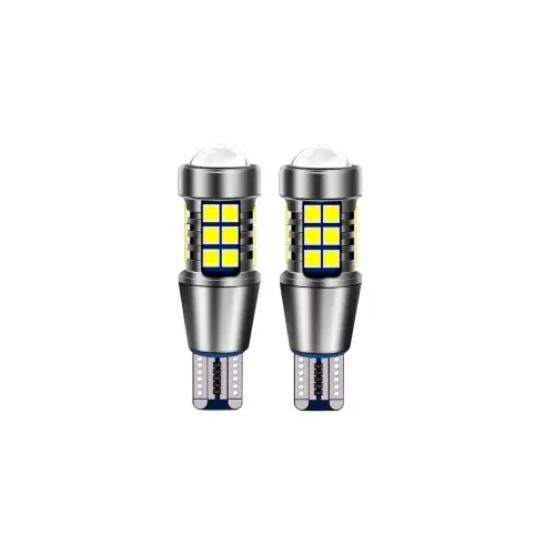 Popular Set 2 becuri LED T15 W16W 27SMD 3030 Canbus, 12V, 800 lm, alb 6000K