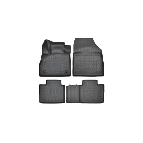 Ultima șansă Set covorașe cauciuc tip tăviță pentru Renault Espace V 2015–2023, 4 bucăți