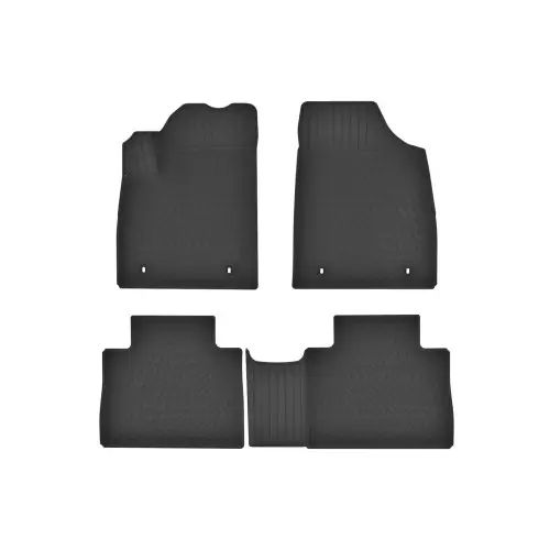 Set covorase cauciuc tip tavita pentru MG HS I Facelift 2020-2024, negre (4 buc) Ieftin