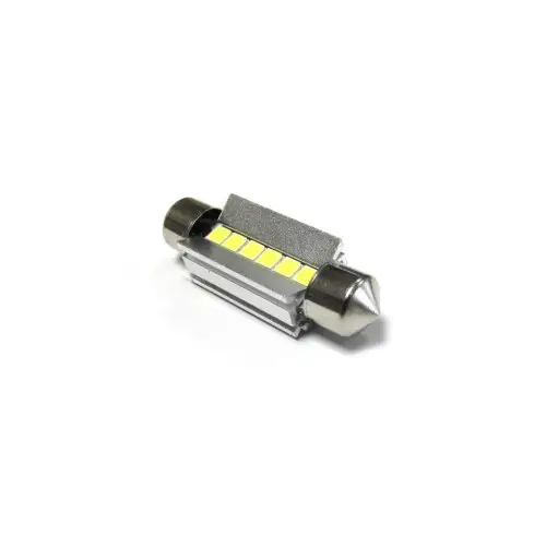 Bec LED sofit 39mm CANBUS 12V, 6x SMD 3030, 800 lm, alb rece 6000K Disponibil imediat