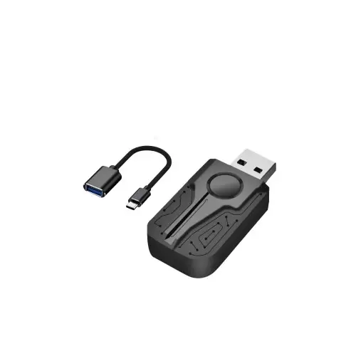 Calitate înaltă Adaptor wireless CarPlay și Android Auto 2-în-1 USB, compatibil iOS/Android B-AIR1