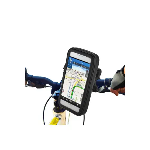 Vezi acum Suport telefon pentru bicicletă și motocicletă, rotire 360°, protecție stropi (05HD21)