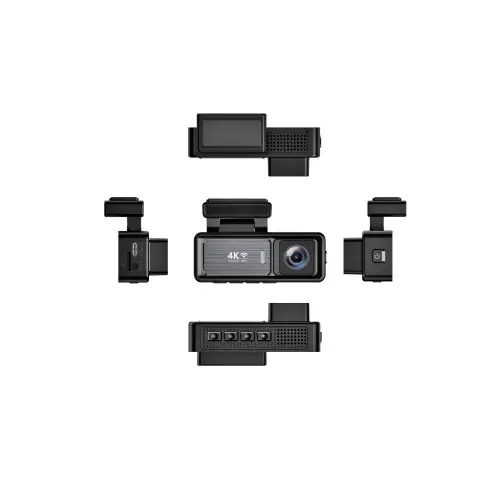 Bestseller Sistem DVR auto cu 2 camere 4K fata si 1080p spate, WiFi, ecran 3.2"