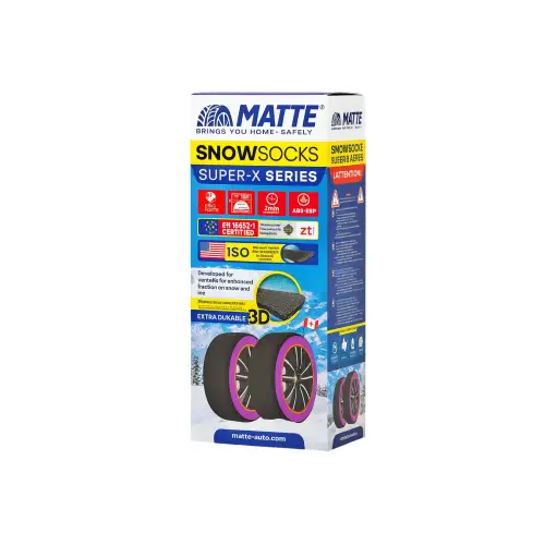 Ultima șansă Șosete auto textile pentru zăpadă 3D Super-X, mărimea XL (set)