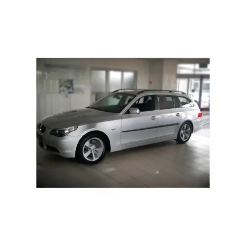 Set 4 bandouri protectie usi BMW Seria 5 Touring (E61) 2003–2009, negru satinat Disponibil imediat