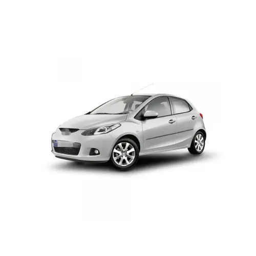 Bestseller Set 4 bandouri protectie usi pentru Mazda 2 hatchback 2007–2010, negru satinat