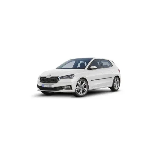 Set 4 bandouri protecție uși pentru Skoda Fabia 2022+ (4 uși), PU negru satinat F-11 Cel mai bun preț