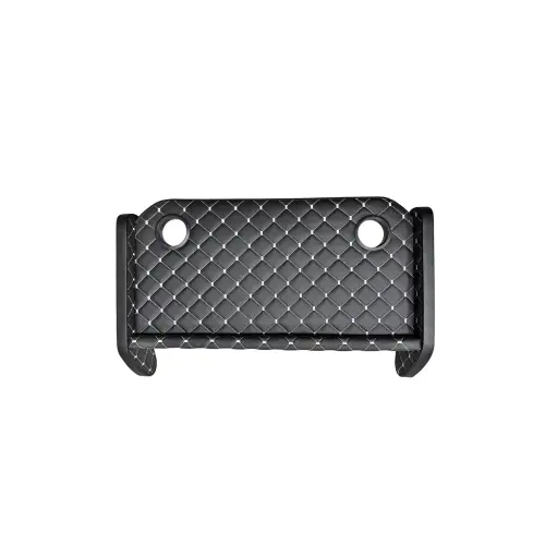 Retur ușor Masă de bord pentru Iveco 2024+ cu 2 suporturi pahare, piele ecologică negru/gri