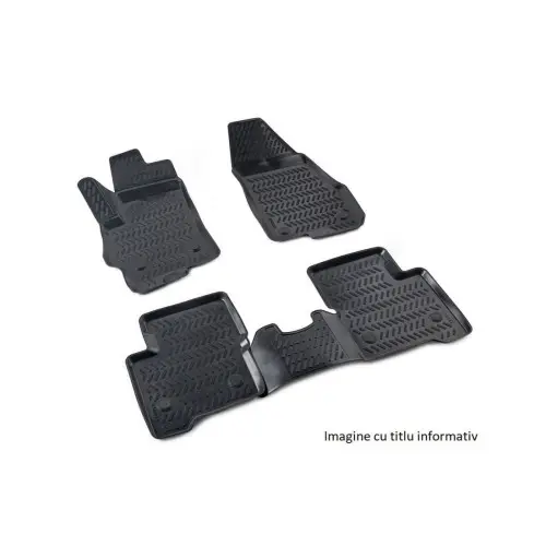 Ultima șansă Set covorase cauciuc tip tavita pentru Audi Q5 II (2018+) TPE, negre, 4 piese