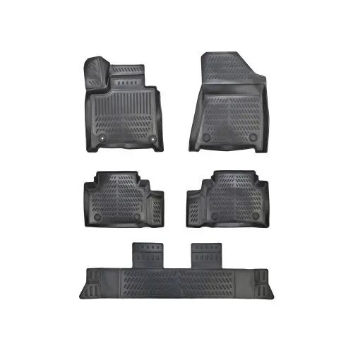 Doar azi Set covorașe auto tip tavită TPE pentru Hyundai Santa Fe 1.6T HEV 2024+ (A80-X297)