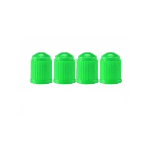 Set 4 capace valve ventil verzi din plastic, universale pentru auto/moto/bicicleta Nu rata