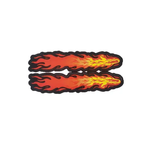 Abțibild auto cu flăcări 25x13 cm, autocolant rezistent pentru exterior/interior Comandă acum