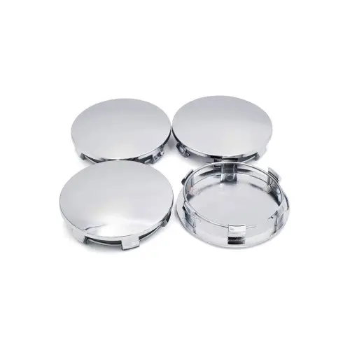 Set 4 capace jante auto 60 mm crom din ABS, montaj prin presare (LGG-018) Vezi acum