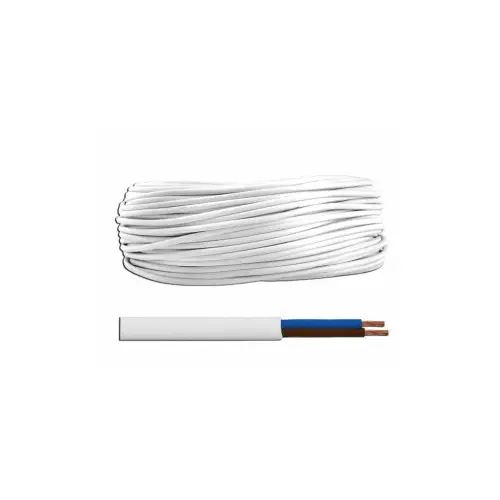 Disponibil imediat Cablu electric MYY-UP 2x0,75 mm², rola 100 m, cupru flexibil pentru interior