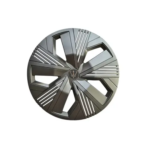 Comandă acum Set 4 capace roți Evo 15 inch, gri antracit, pentru jante din oțel (WR0-2GR-15)