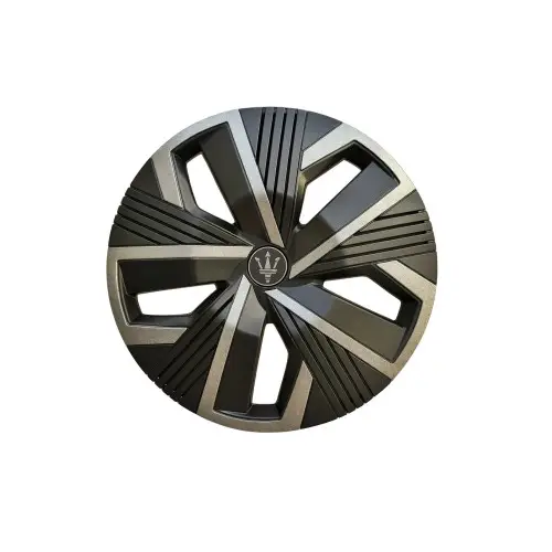 Set 4 capace roti Evo 16 inch, negru-gri antracit, ABS rezistent (WR2-1GR-16) Ofertă de sezon