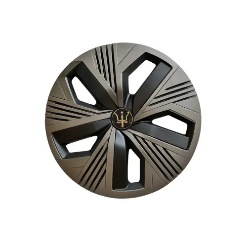 Bestseller Set 4 capace roți Evo 16 inch, gri antracit-negru, pentru jante oțel