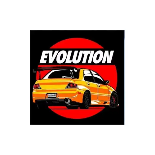 Abțibild Evolution decorativ pentru auto și moto, 12 cm, rezistent UV și apă (XL-21) Vezi acum