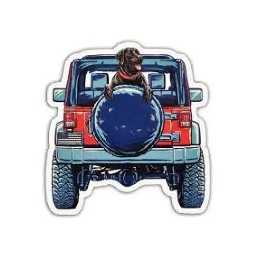 Abțibild Jeep decorativ pentru exterior, autocolant rezistent UV și apă, 13x12 cm (XL-22) Cumpără acum