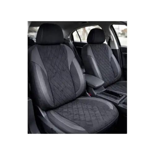 Set huse scaune auto universale XL Premium fractionate, negru-gri antracit (SUV/limuzina) Preț redus